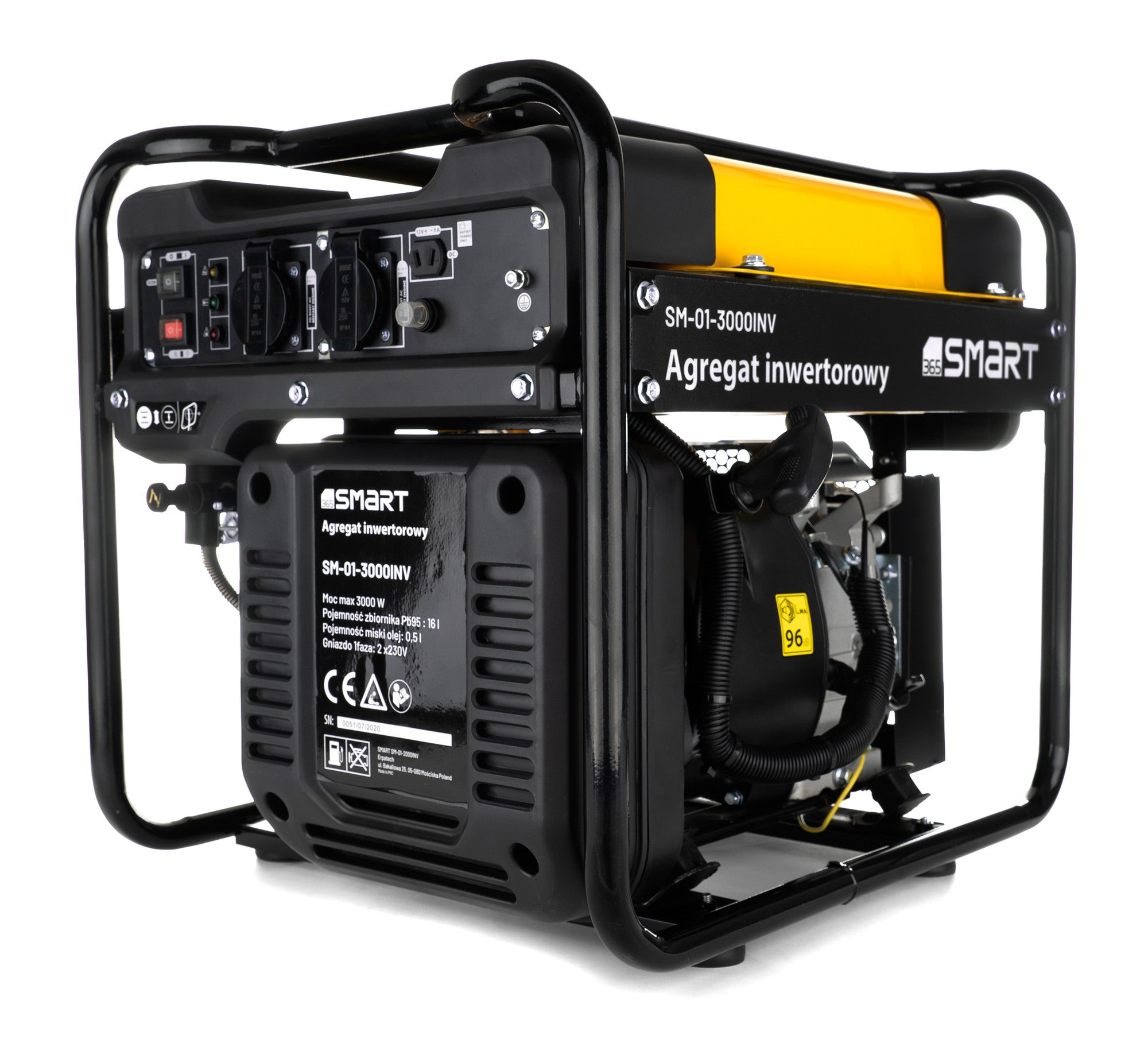 Agregat prądotwórczy 3.0 kW SM-01-3000INV SMART 0