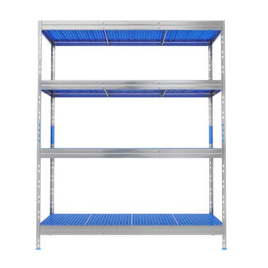 Regał magazynowy Horeca wym. 180x150x50 cm, 5 półek, 175 kg