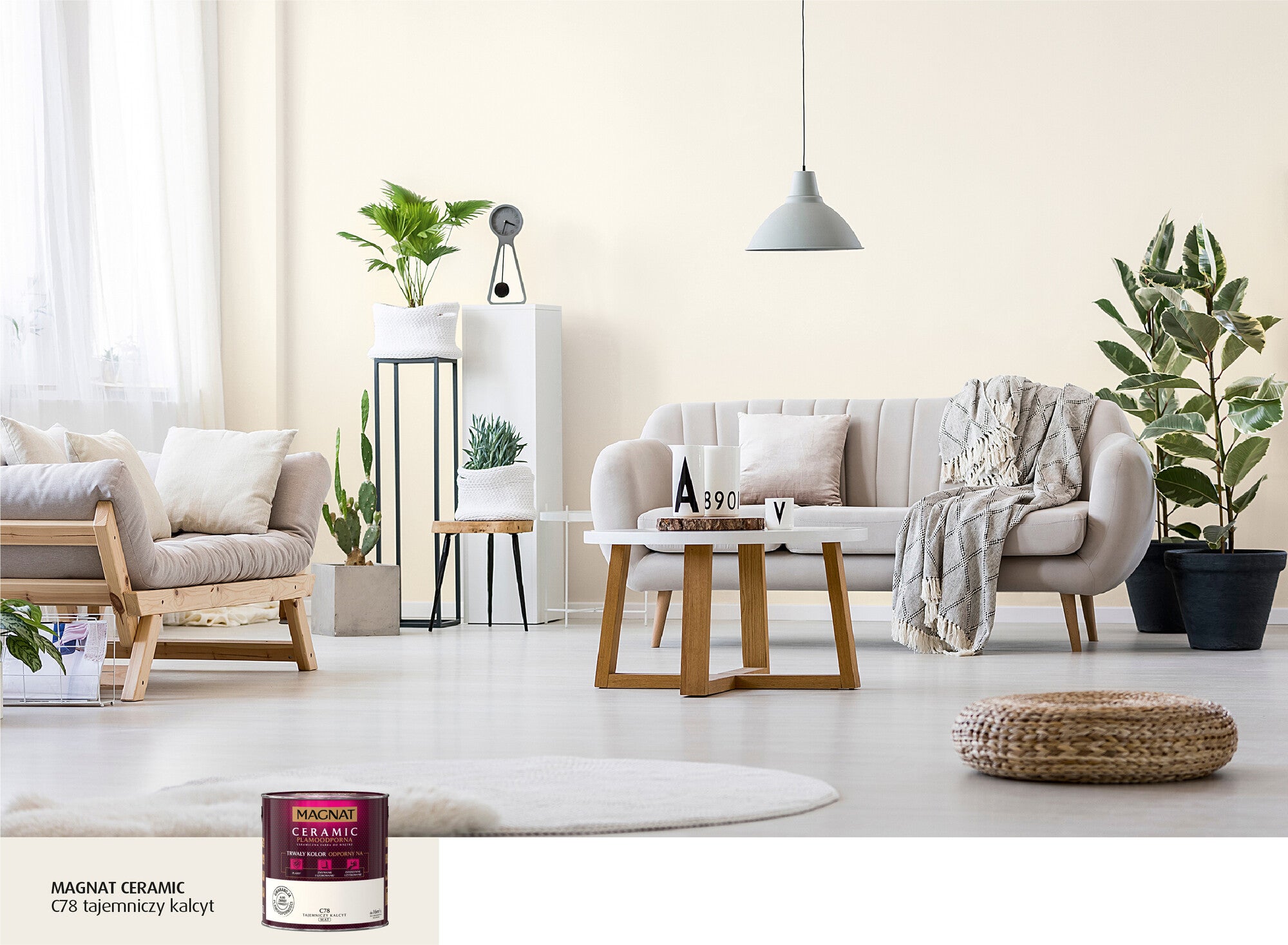 Farba Magnat Ceramic tajemniczny kalcyt 2,5l 1