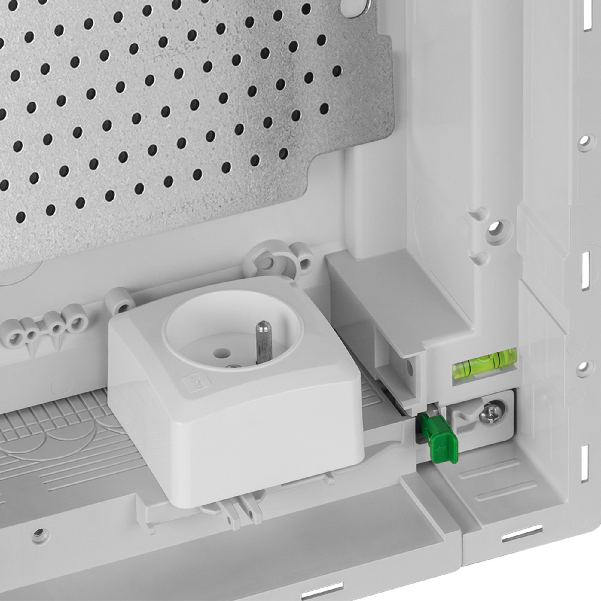 Rozdzielnica podtynkowa MSF 2x12 Multimedialna drzwi metalowe