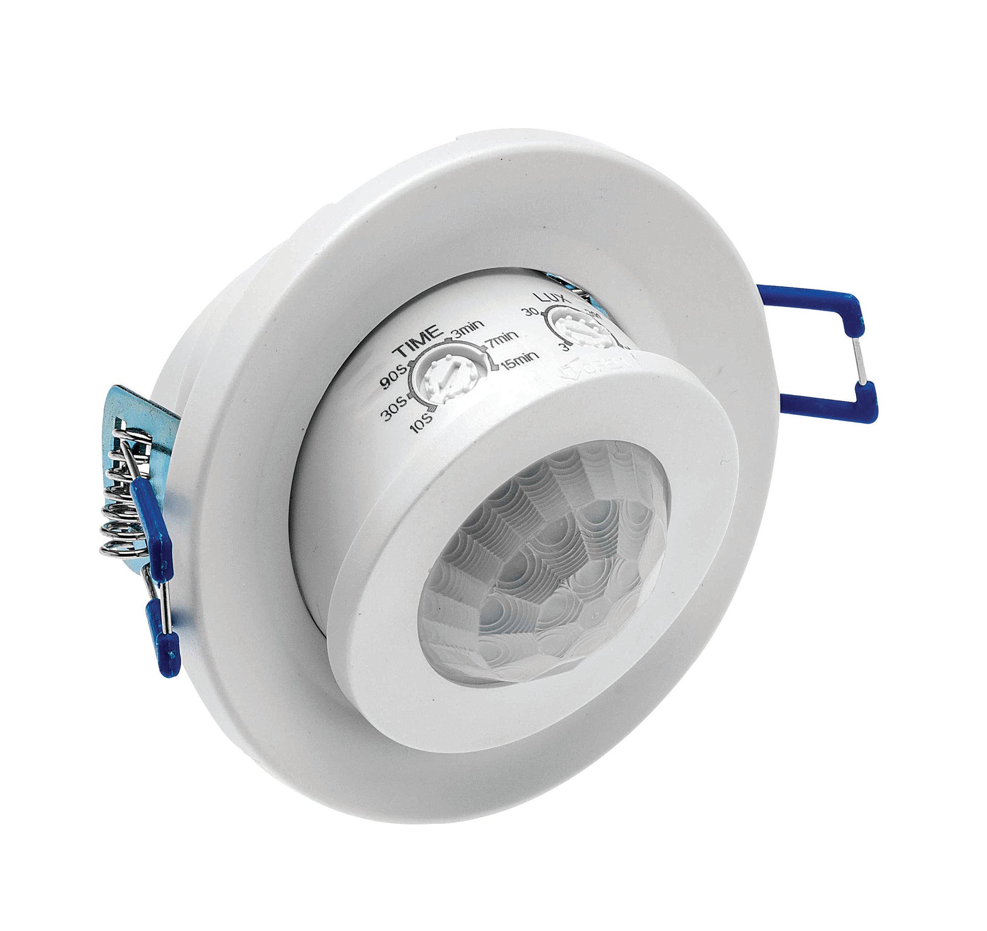 Czujnik ruchu wpuszczany 360st 800W LED IP20