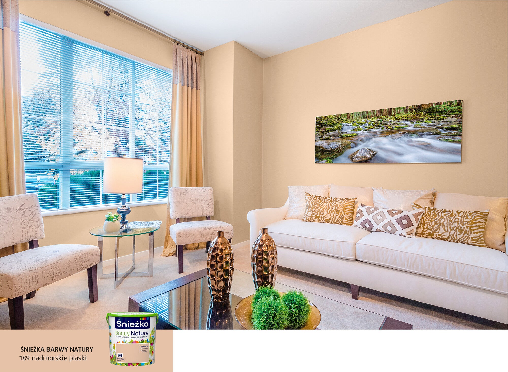 Farba Barwy Natury nadmorskie piaski 2,5l 1