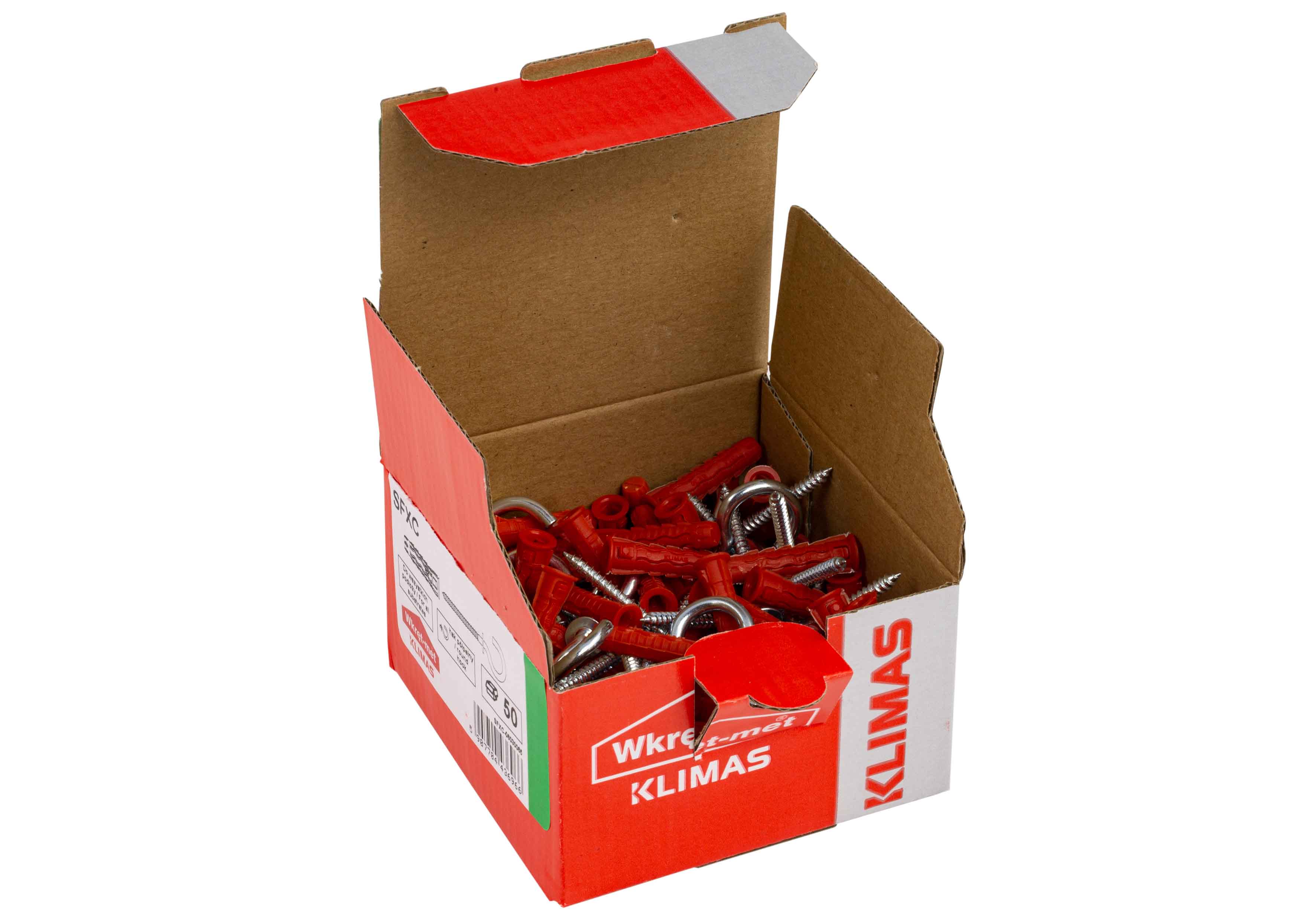 Kołek uniwersalny z hakiem C fi 8 40x83 mm (25 szt.) 2