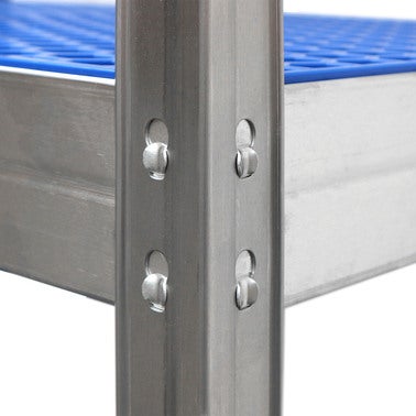 Regał magazynowy Horeca wym. 180x110x50 cm, 5 półek, 175 kg 4