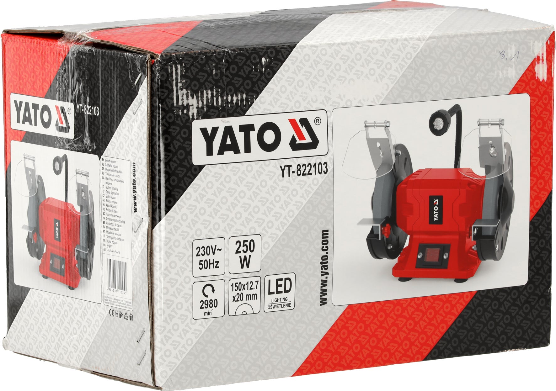 Szlifierka stołowa YATO YT-822103 250W 2