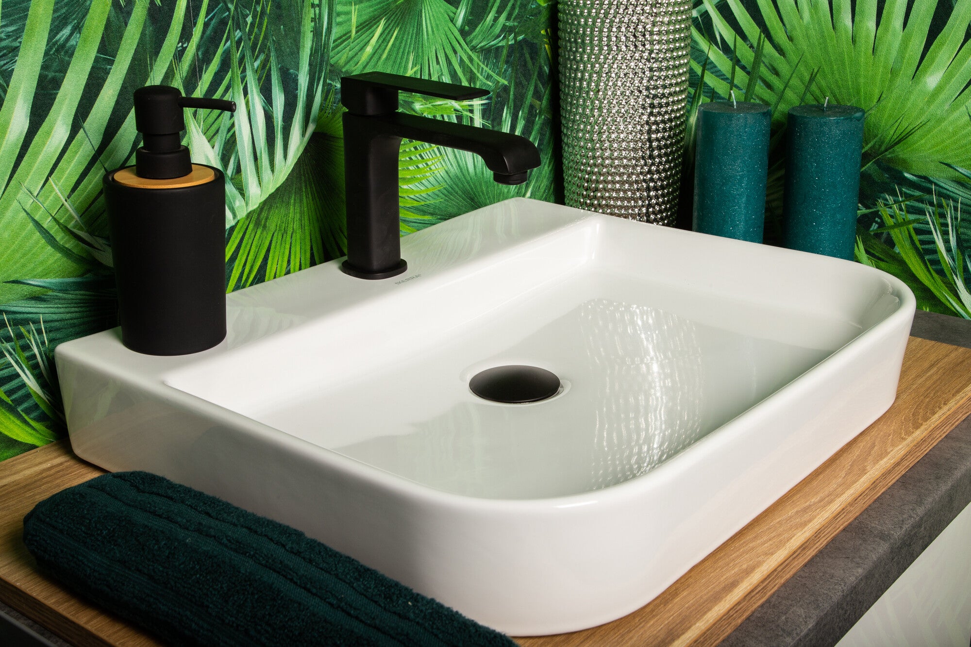 Umywalka nablatowa Kerra KR-43 3