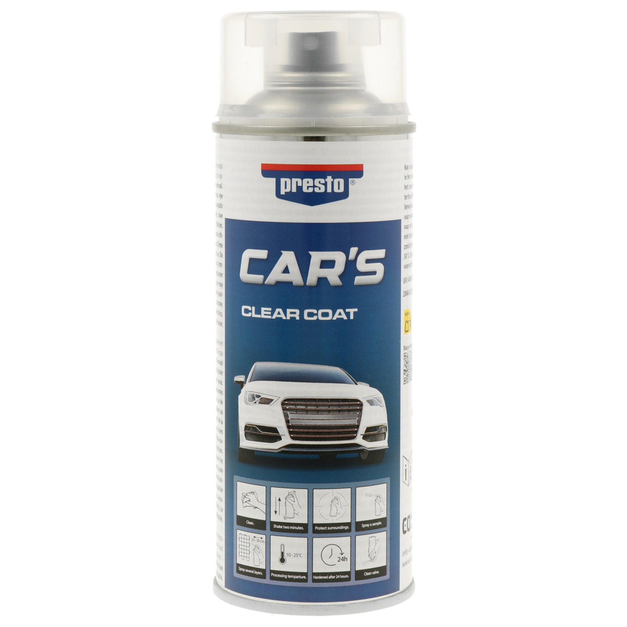 Lakier samochodowy Presto Cars bezbarwny połysk 400ml