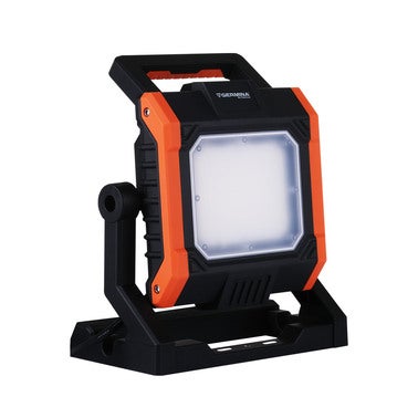 Naświetlacz Pictor zasilanie sieciowe, 55W, 6000Lm, 6000K, IP54, dodatkowe gniazda sieciowe (przedłużacz), możliwość montażu na statywie Germinia