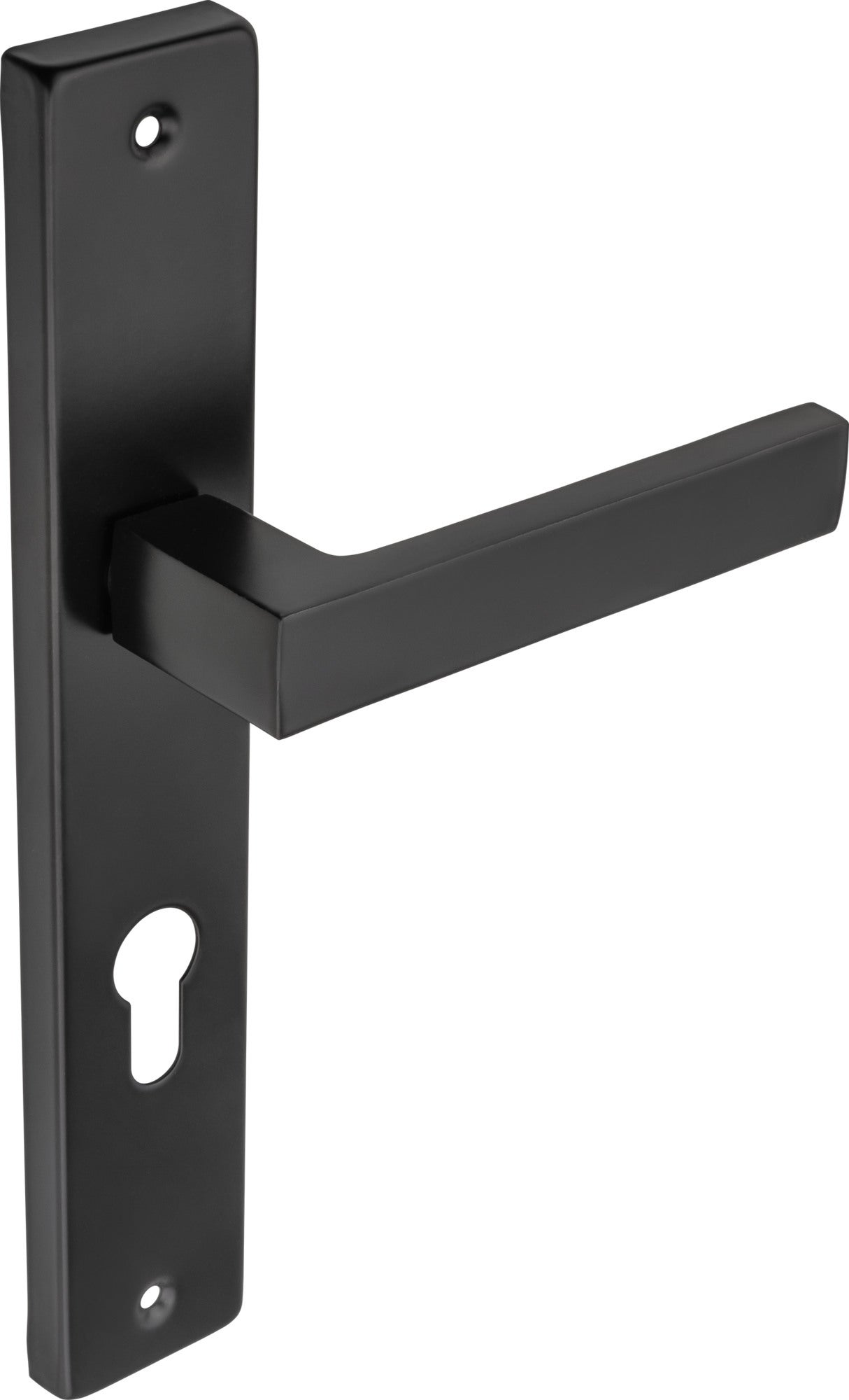 Klamka Cubus 72 mm na wkładkę czarny