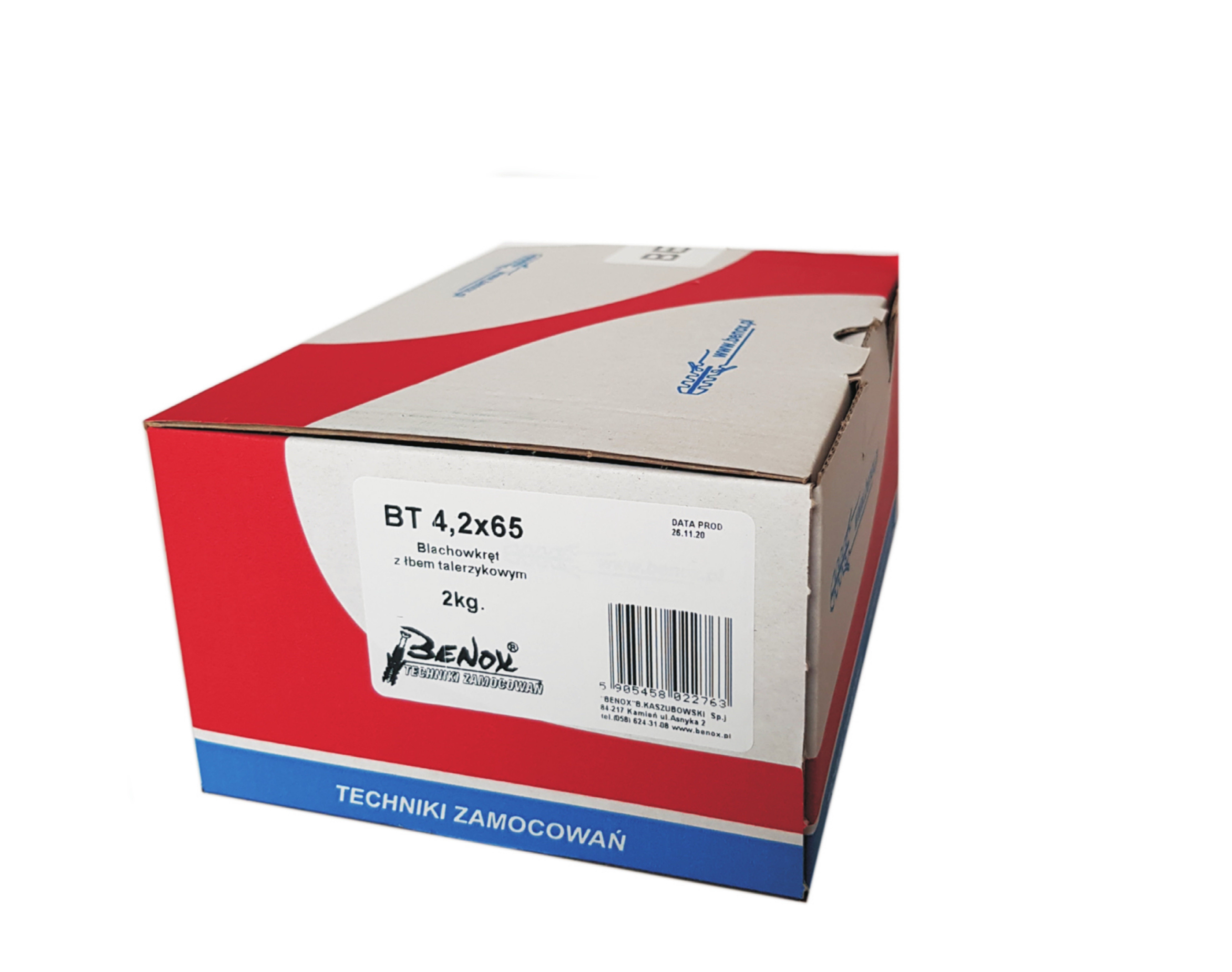 Wkręt podkładkowy 4.2x65 mm (2 kg) 2