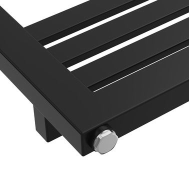 Grzejnik łazienkowy KLEO 1280X540 682W czarny 3