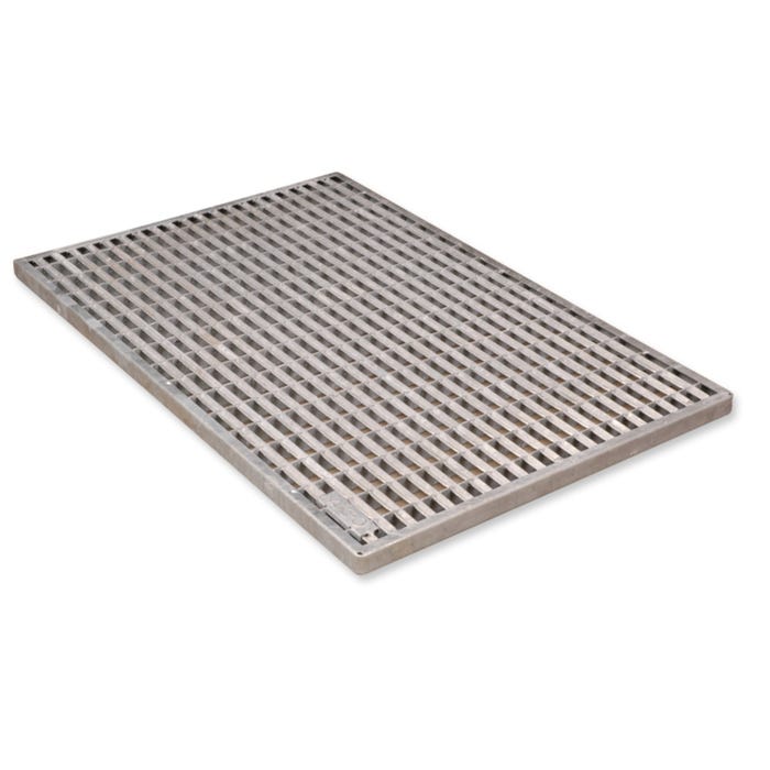 Ruszt kratowy Vario, wym. 60x40x2 cm, oczko 9x13 mm stal ocynkowana ACO