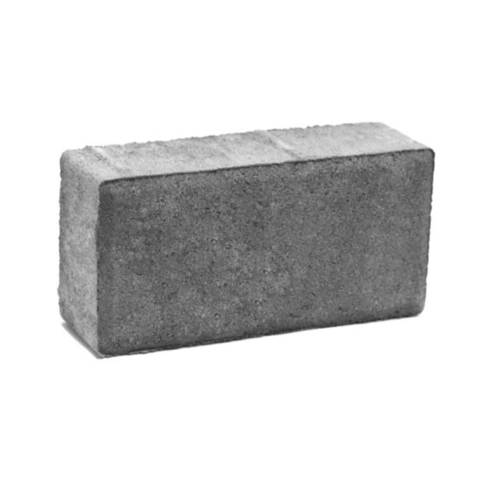Kostka brukowa Bruk-Bet Holland grafitowa gr. 6 cm gładka wym.10x20 cm