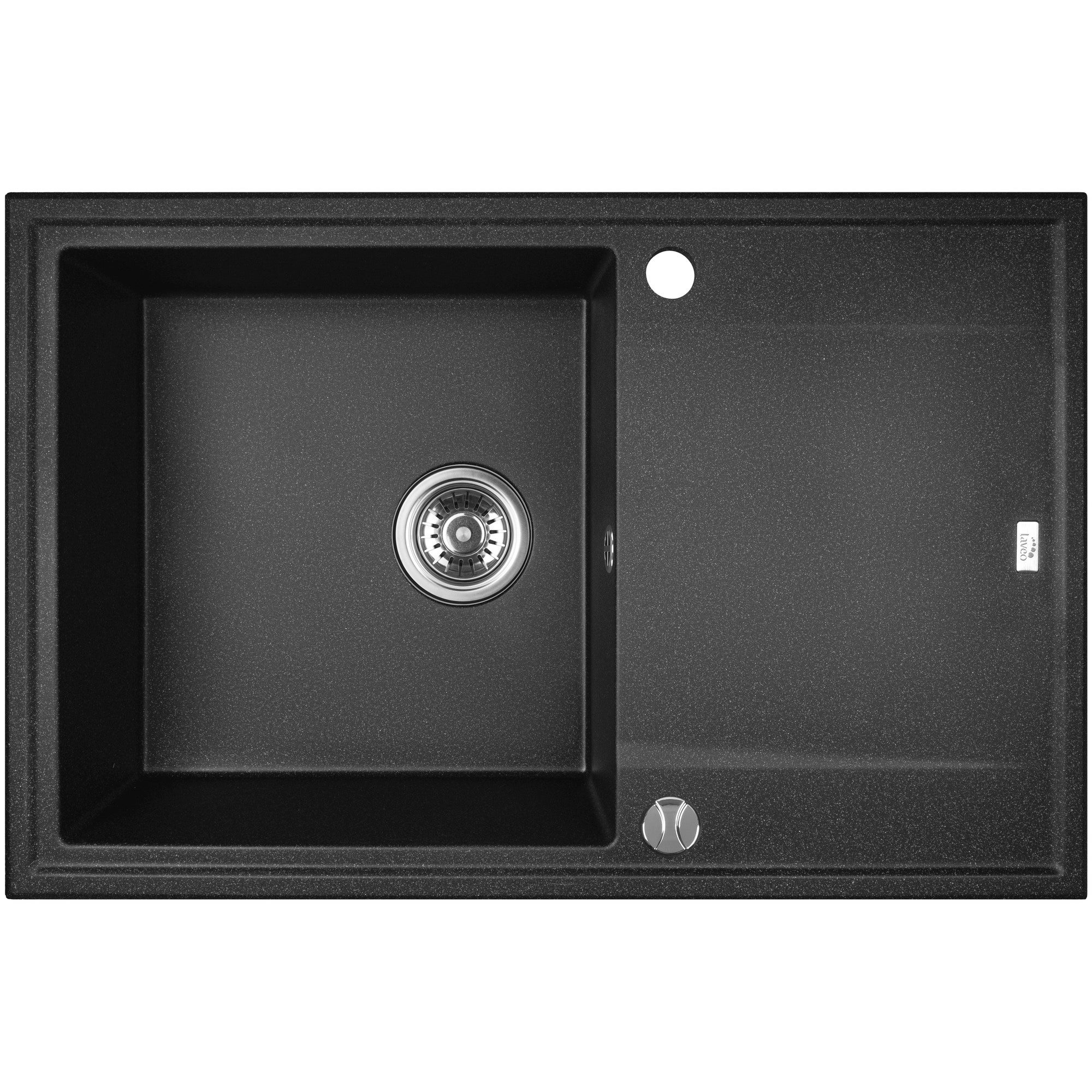 Zlewozmywak granitowy Laveo Megalo  50 x 78 cm 