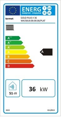 Kocioł kondensacyjny 1-funkcyjny Termet GOLD PLUS II 35kW 1