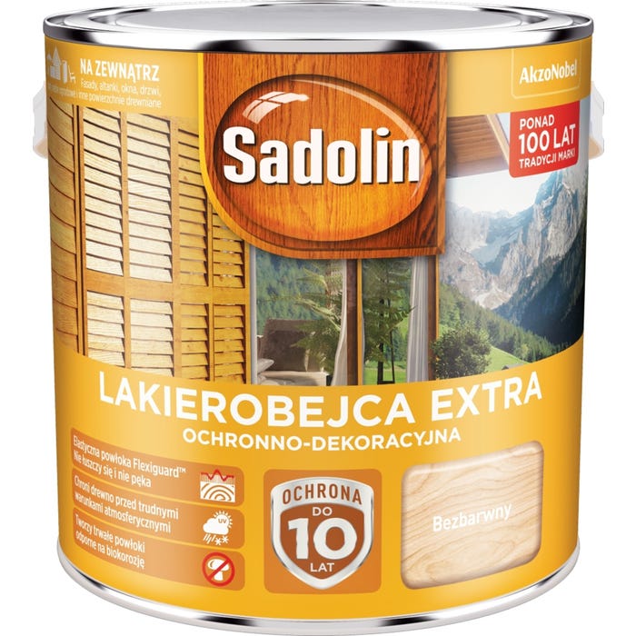 Lakierobejca Sadolin Extra bezbarwny 2,5l