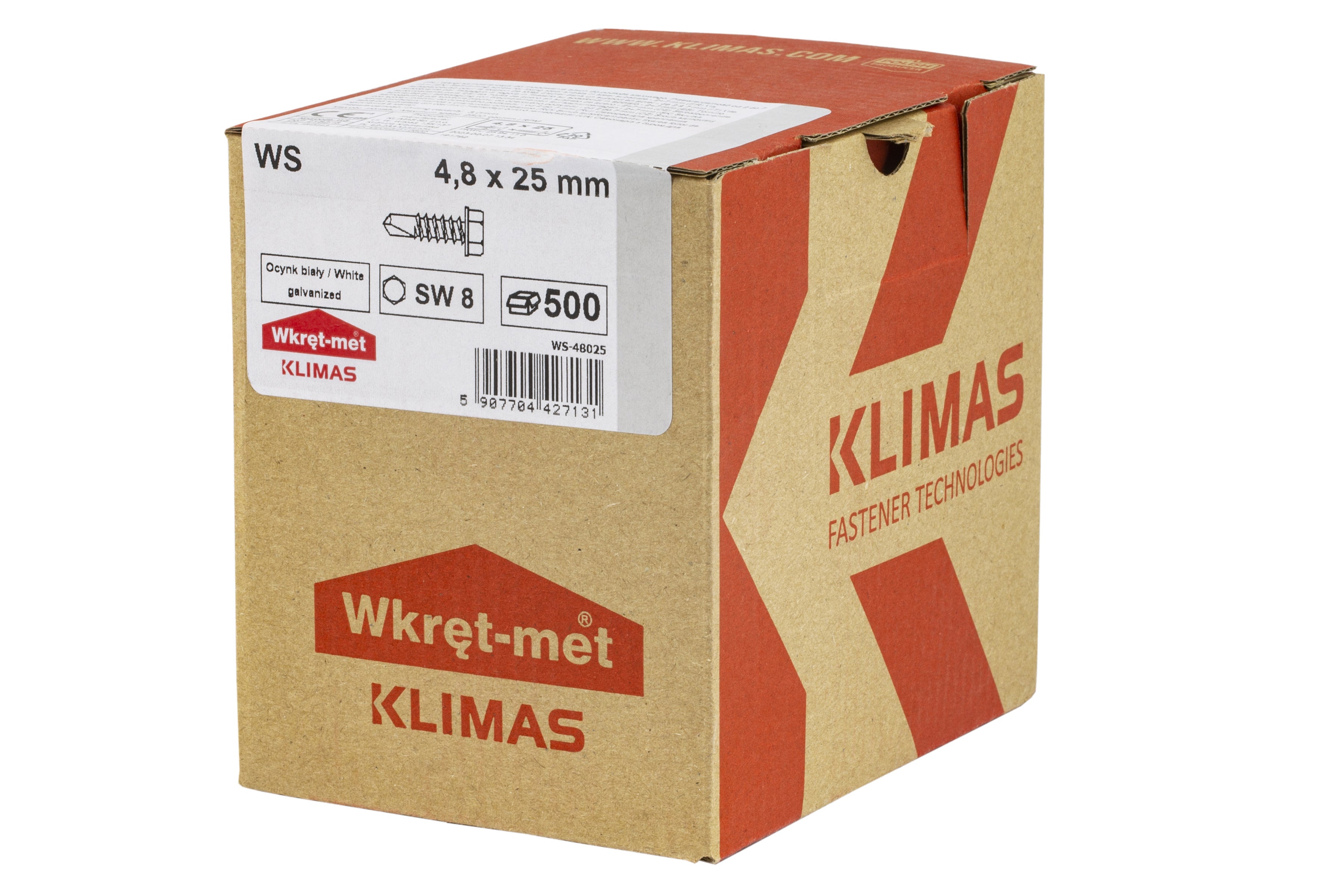 Wkręt samowiercący 4.8x25 mm (1.94 kg.) 1