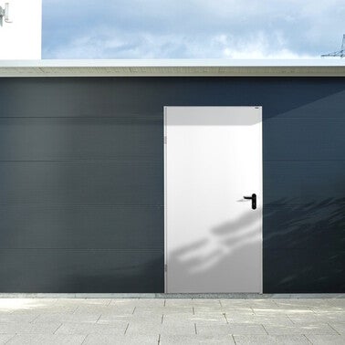 Drzwi techniczne Technical 40 90 cm, uniwersalne, RAL 9016 1