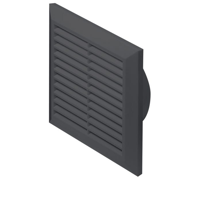 Kratka wentylacyjna Classic fi 125 T83GR grafitowa