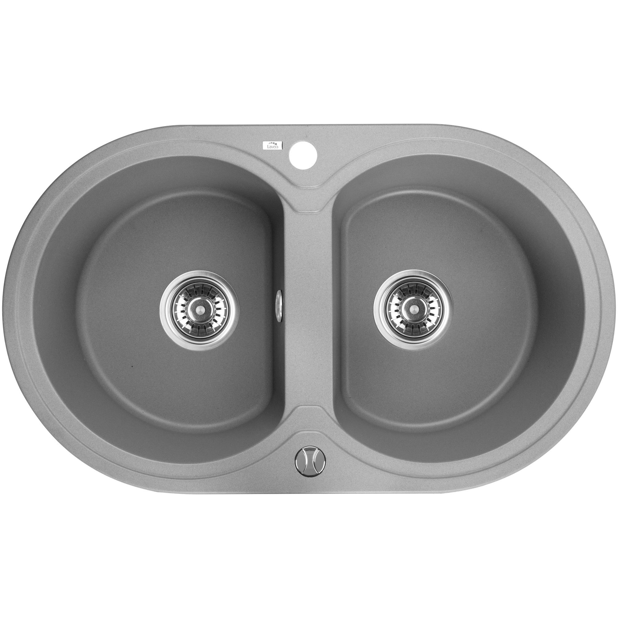 Zlewozmywak granitowy Laveo Dafne 47 x 78 cm 