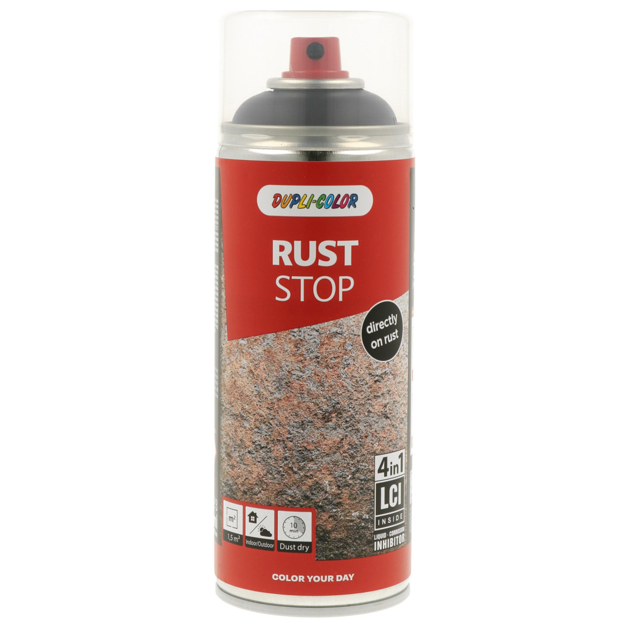 Lakier antykorozyjny Rust Stop Iron Mica czarny 400ml