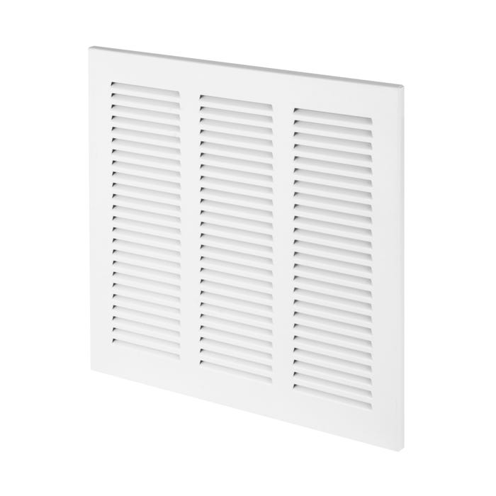 Krakta wentylacyjna metalowa Velite 240x240 MVA7B biała