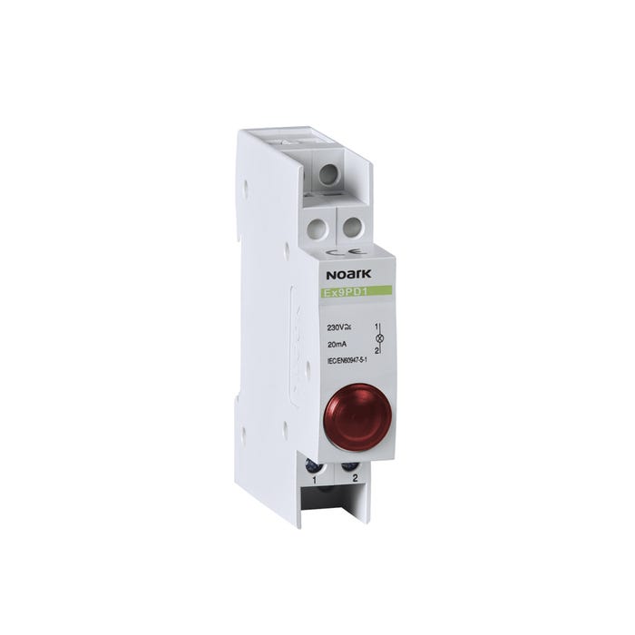 Lampka sygnalizacyjna 1-faz czarwona 102433 Noark
