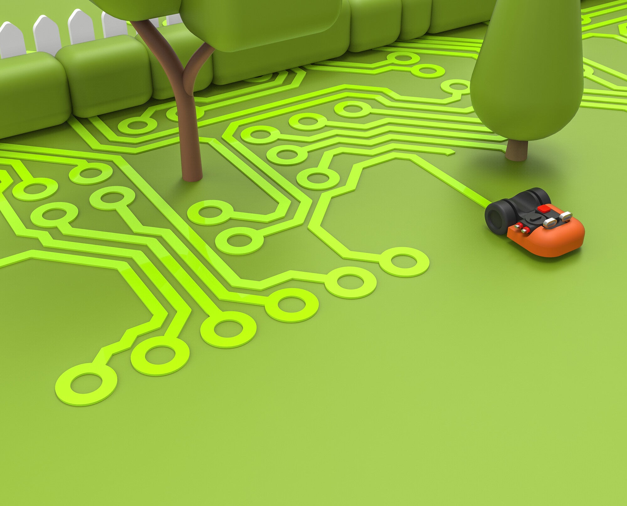 Robot koszący Landroid M500 Plus WR165E Worx / 1 x 4,0 Ah 2