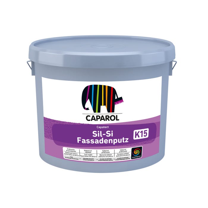 Tynk silikonowo-silikatowy Caparol Sil-Si Fassadenputz K15 25kg
