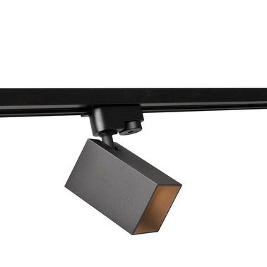 Zestaw szynoprzewodów 1-fazowy SQUARE 3x GU10, szynoprzewód 1m, kolor czarno-złoty 3