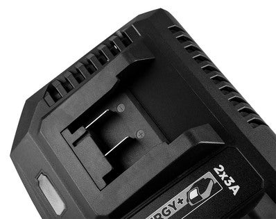 Ładowarka podwójna do akumulatorów Energy+ 58G085 Graphite 3
