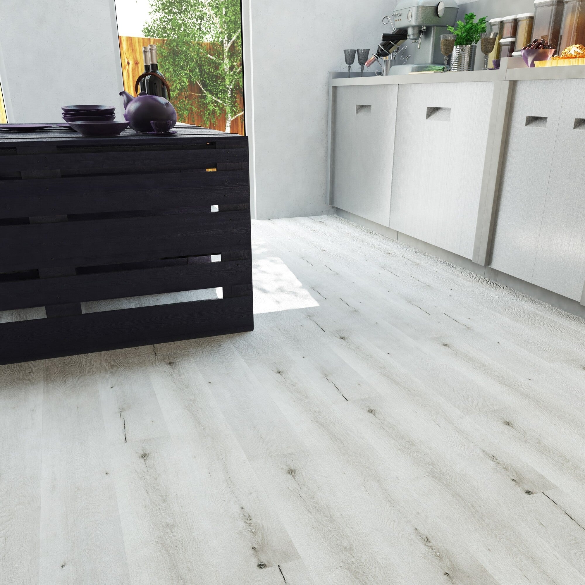 Panel winylowy SPC Dąb Arizona kl.33 4mm op. 1,757m2 wodoodporny 1