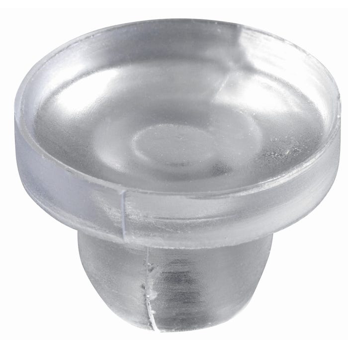 Nakładki do półek szklanych 8x14 mm
