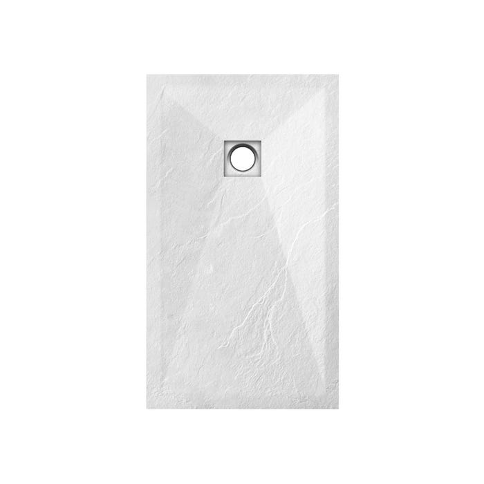 Brodzik kompozytowy Balneo Stone Tray biały 80x110x2.5 cm STFWH8011025