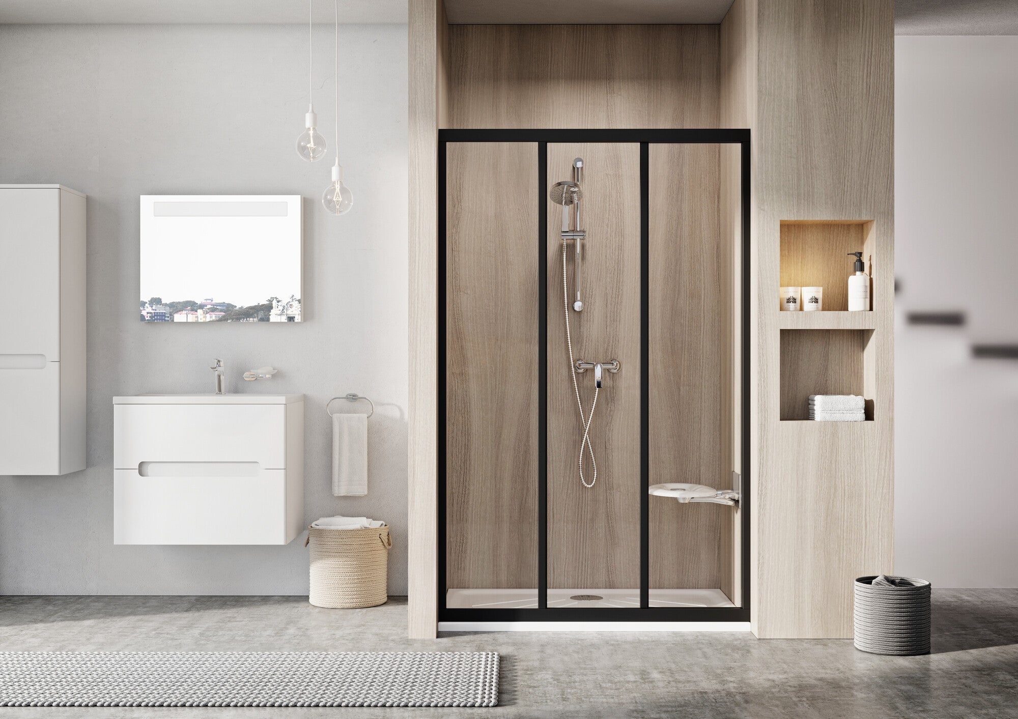 Drzwi prysznicowe Ravak Supernova 80x198 cm 00V403R2Z1 1