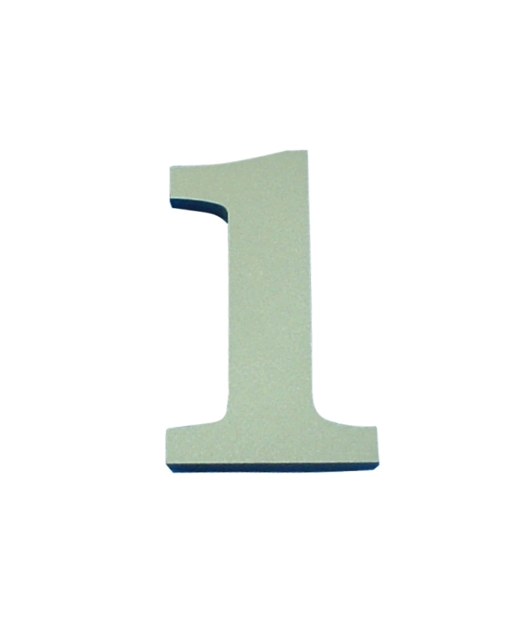 Cyfra 1 samoprzylepna oliwkowa 50 mm