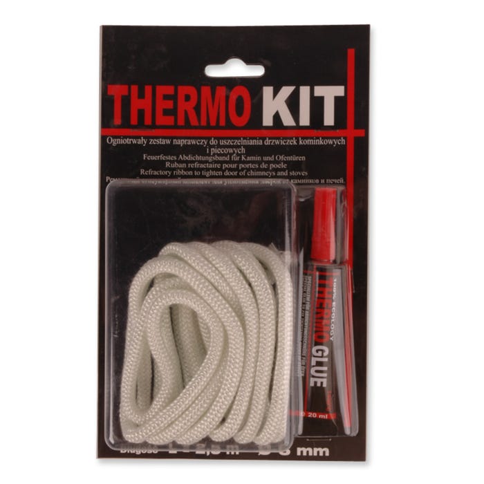 Zestaw naprawczy Thermo Kit (sznur uszczelniający 10 mm + klej)