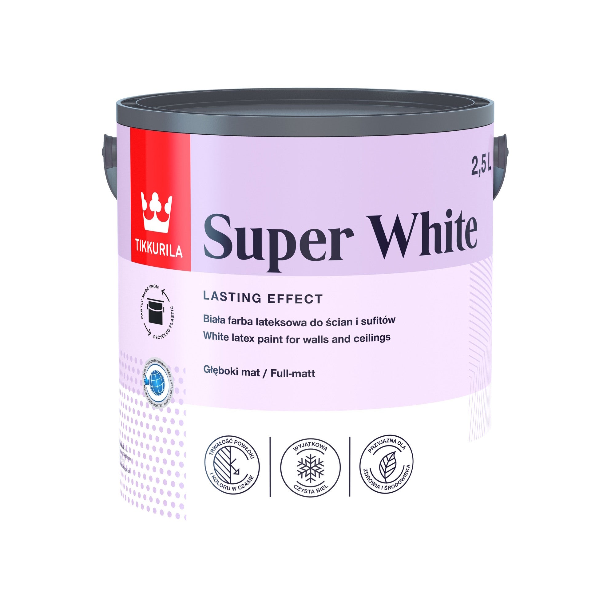 Farba Tikkurila Super White 2,5L