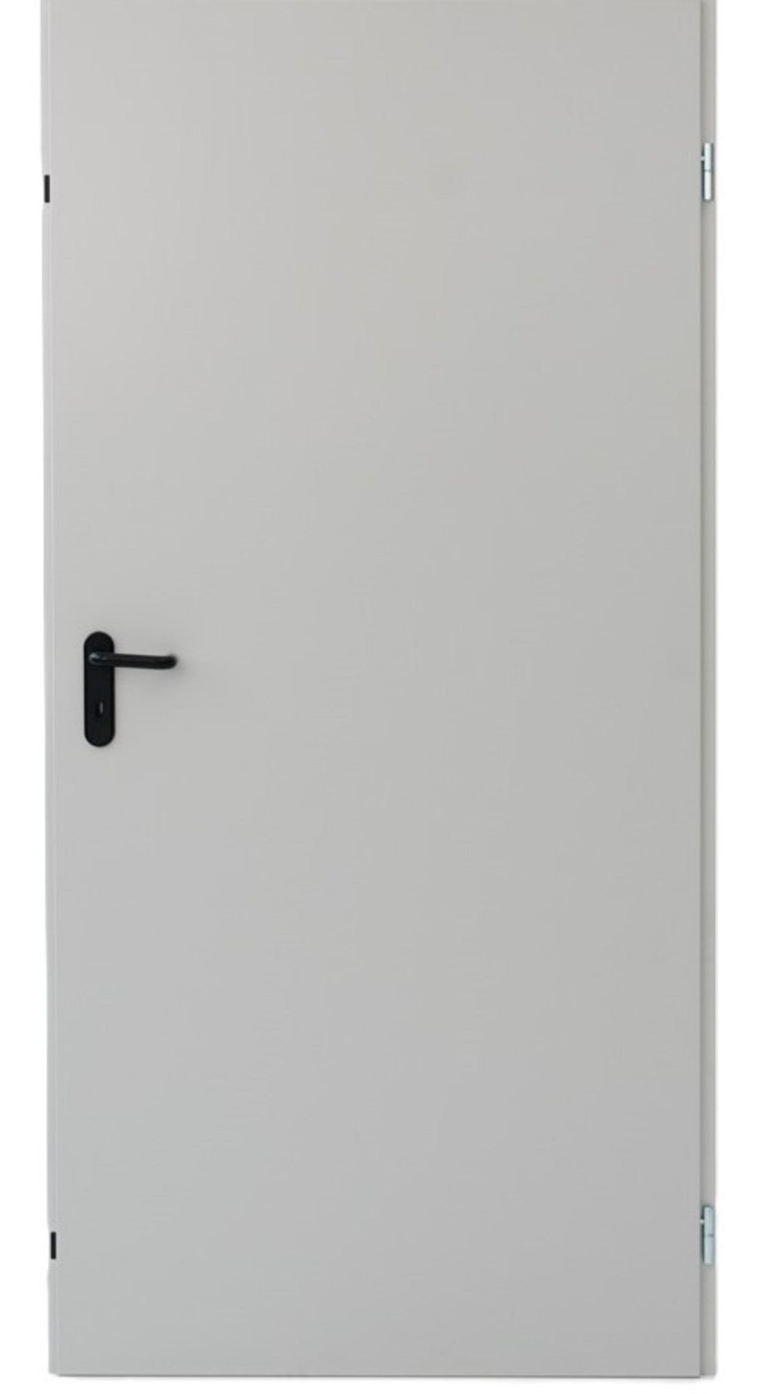 Drzwi techniczne ZK ISO uniwersalne 90 cm RAL 7035 szare