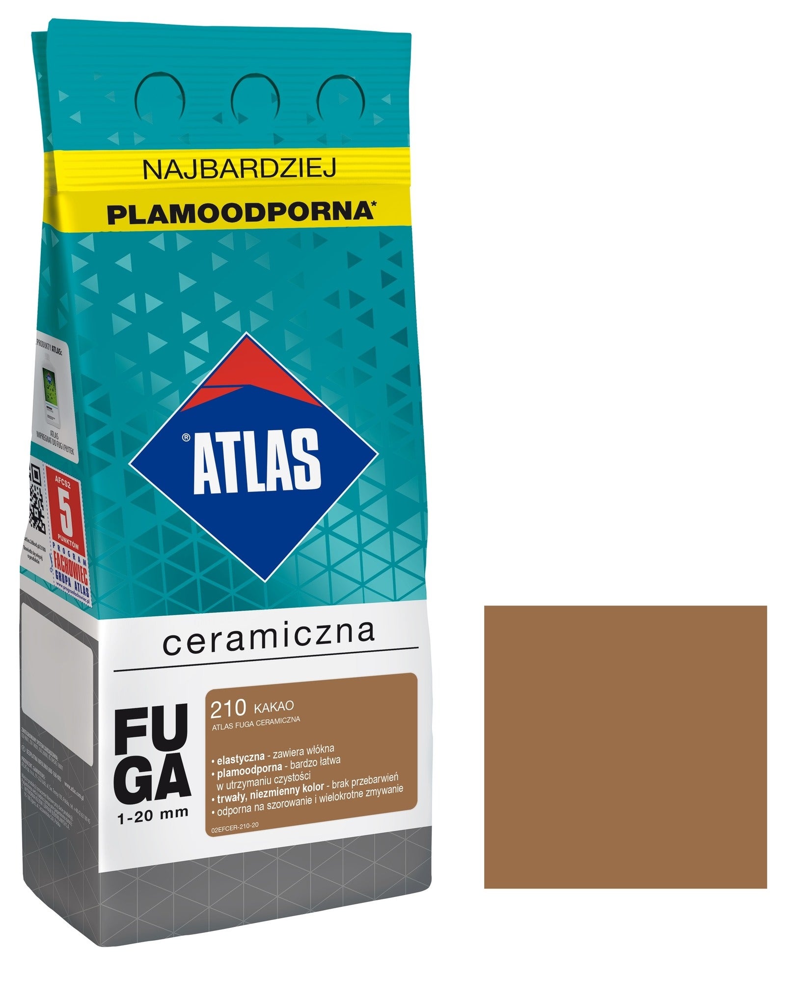 Fuga ceramiczna Atlas 210 kakao 2kg