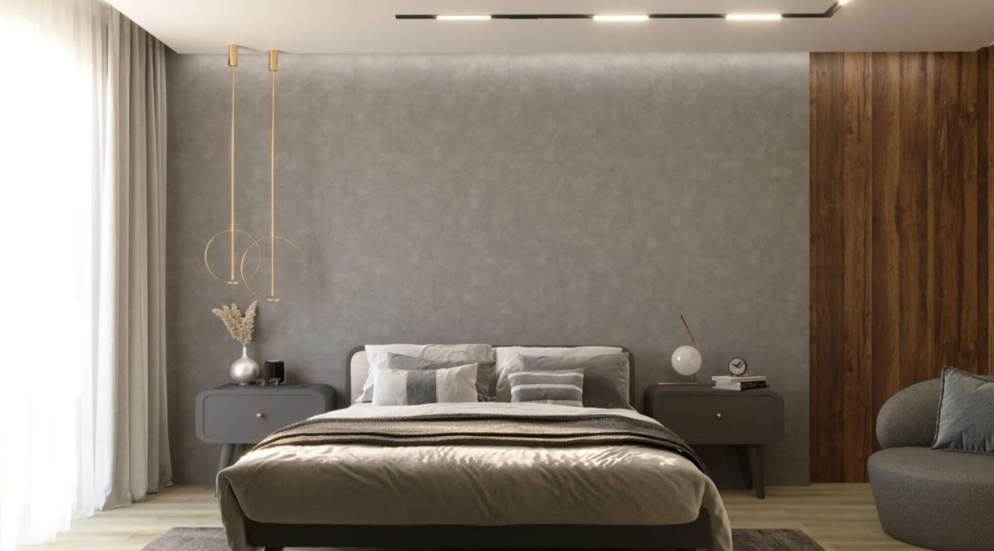 Panel ścienny Spectra Wall Beton Jasny 4,0 mm 60x30 1