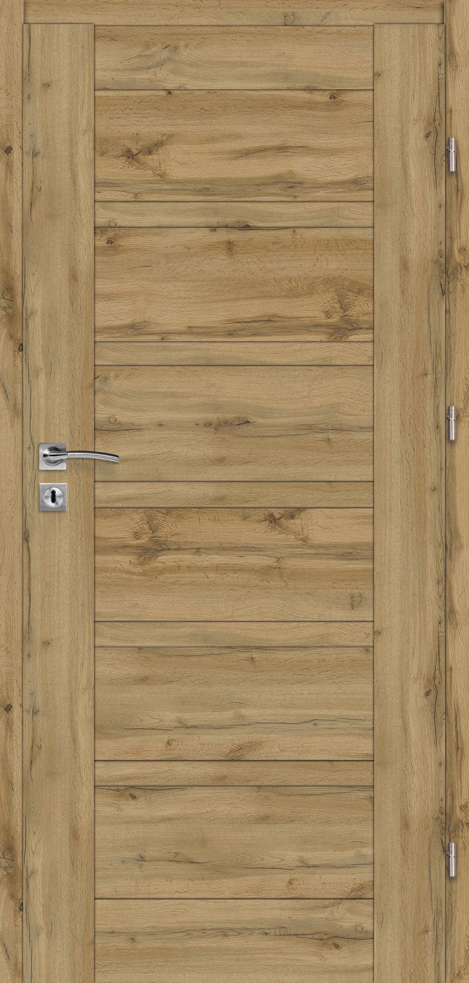 Skrzydło pełne Etna 70 prawe dąb olejowany