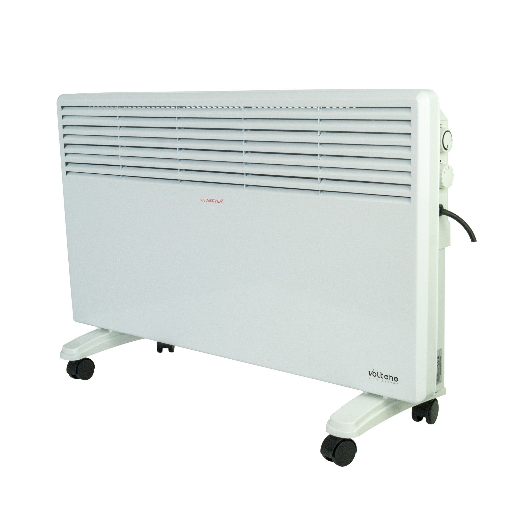 Grzejnik 2000W ścienny/stojący biały 1