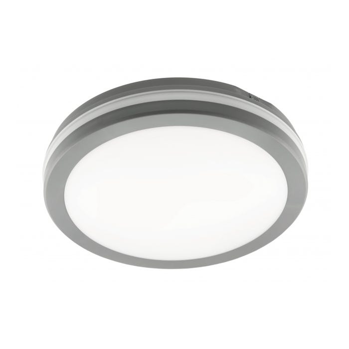 Plafon LED Mars 24/18/12W 100 lm/W IP65, szary