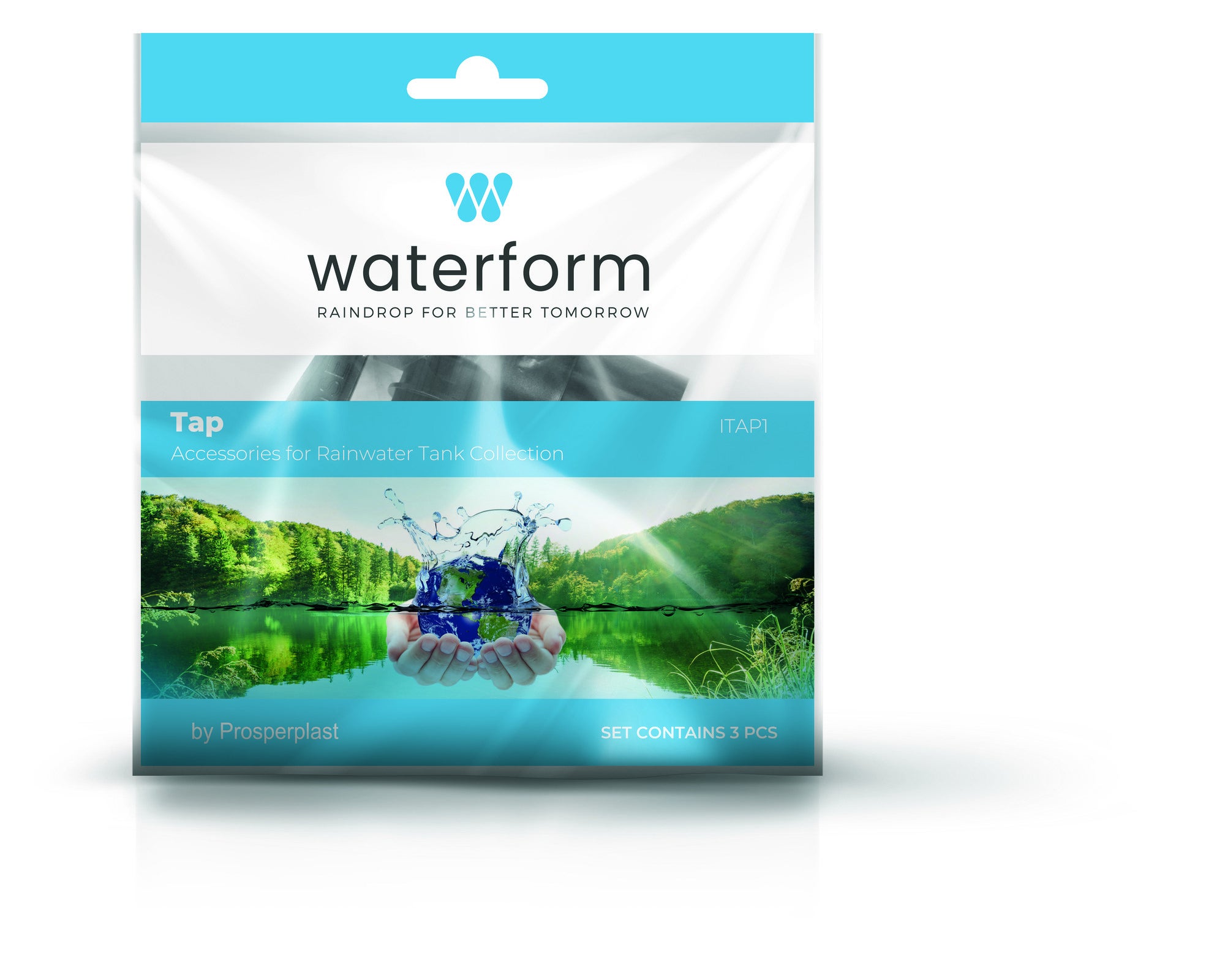 Kranik do zbiornika ITAP1 Cantap-czarny 1