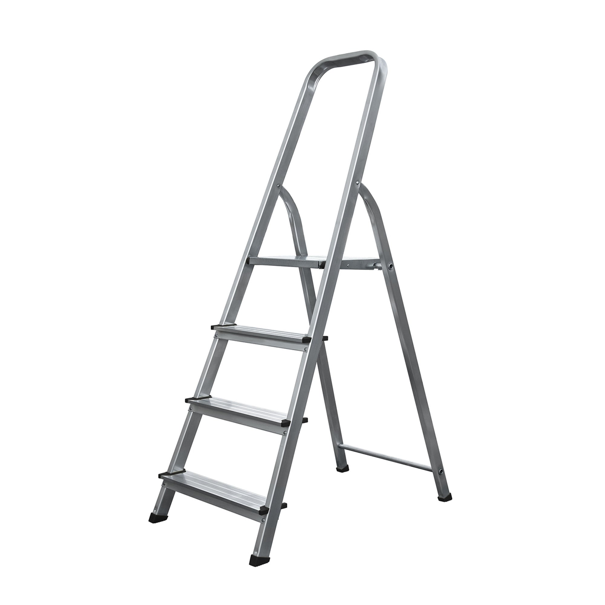 Drabina aluminiowa jednostronna 4 - stopniowa nośność 125 kg