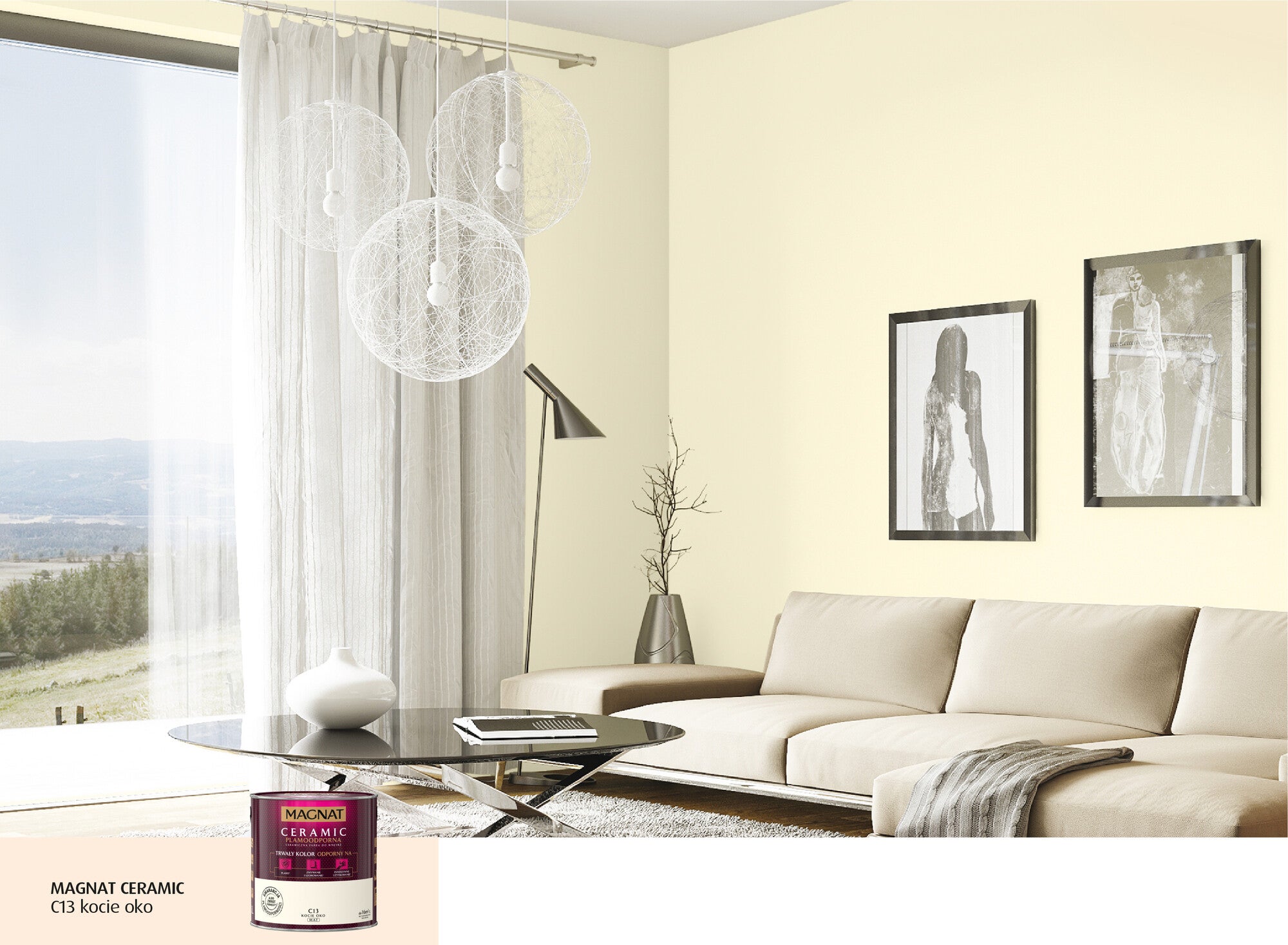 Farba Magnat Ceramic kocie oko 2,5l 1