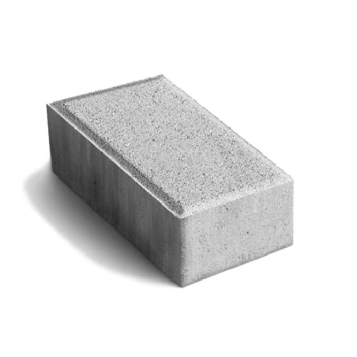 Kostka brukowa Kamal Prostokąt antracyt gr. 8 cm gładka wym. 10x20 cm