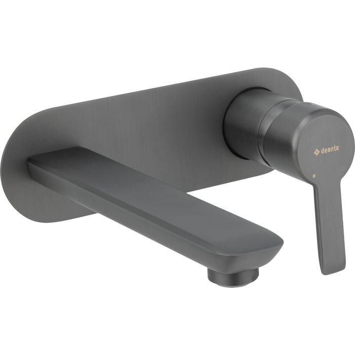 Bateria umywalkowa podtynkowa Deante Cejlo titanium