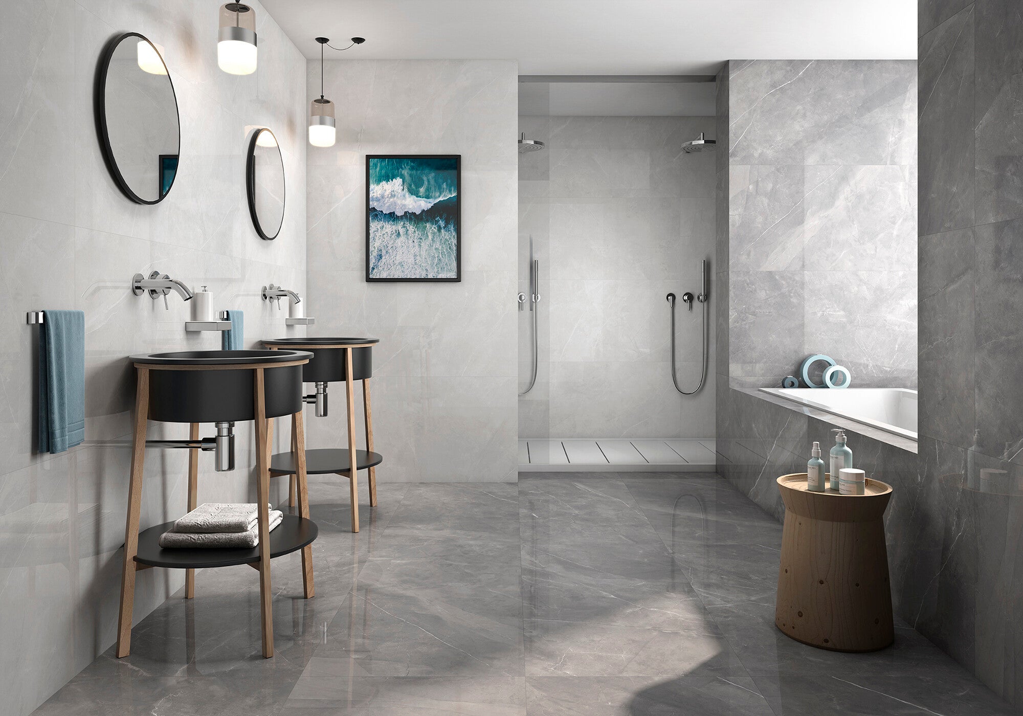 Gres szkliwiony polerowany Dagma Gris 1,44 m2 1